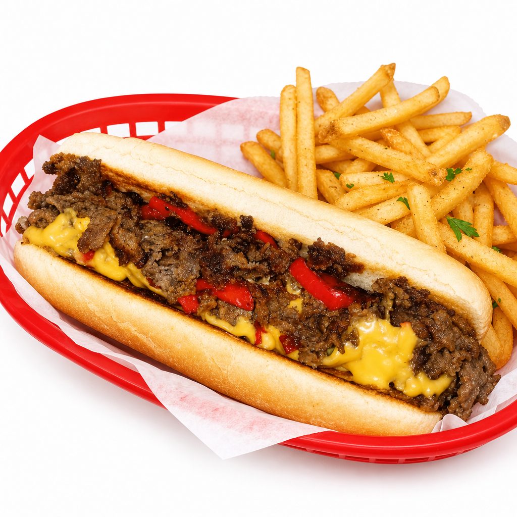 Philly Beef Cheesesteak.