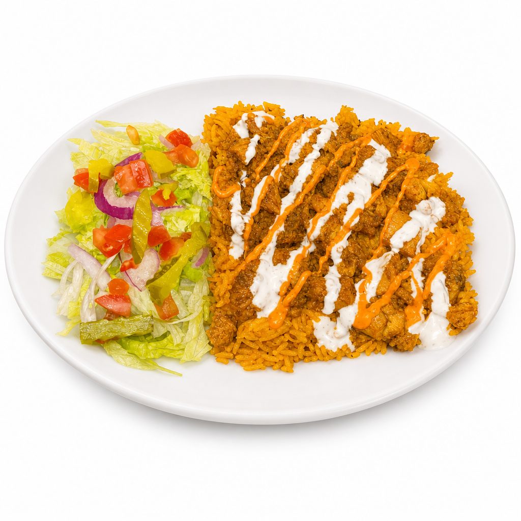 Chicken Over Rice.