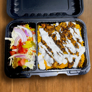 Jerk Chicken Over Rice
